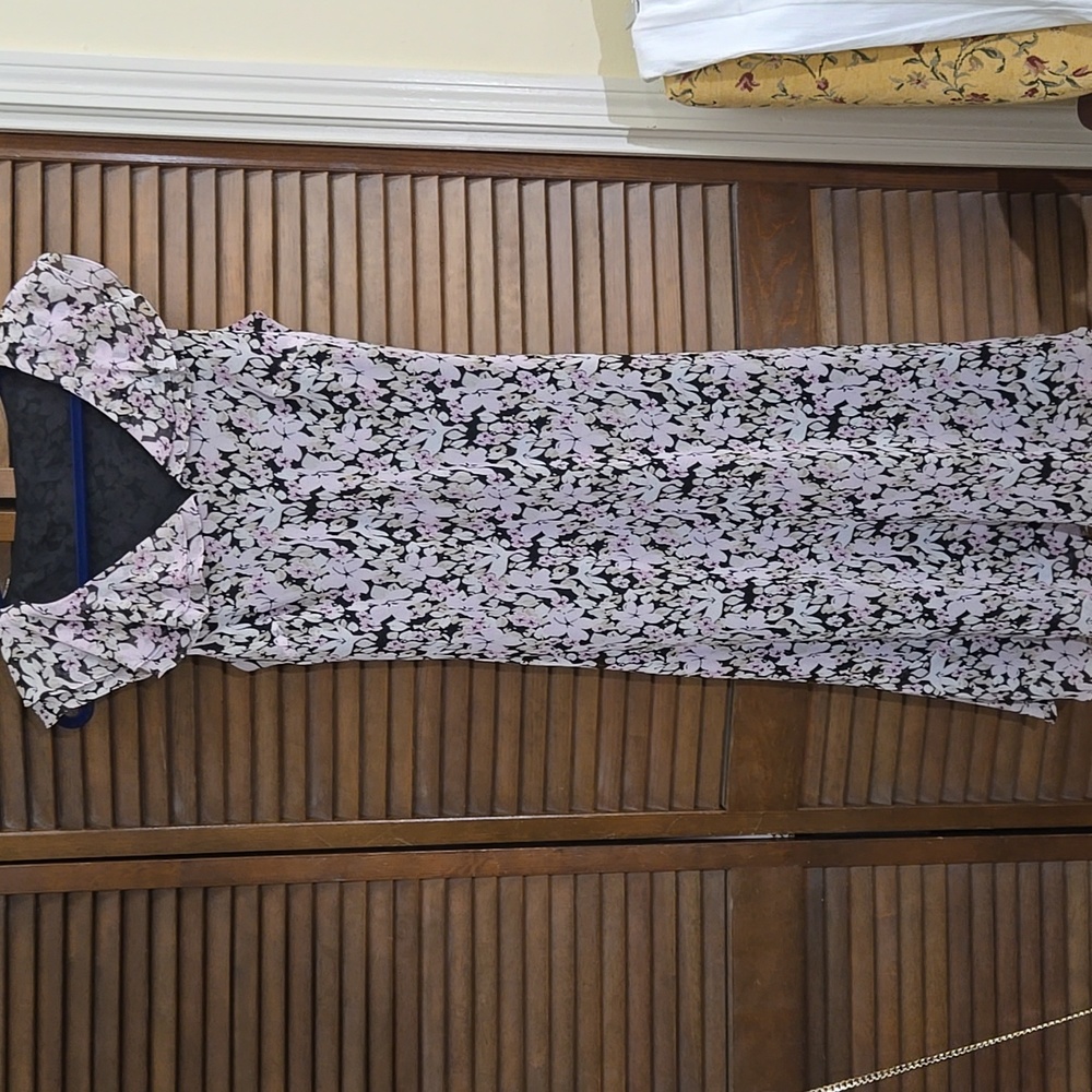 Silk Slip Midi Dress Like New Condition